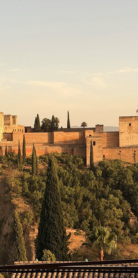The Alhambra at the end of the day