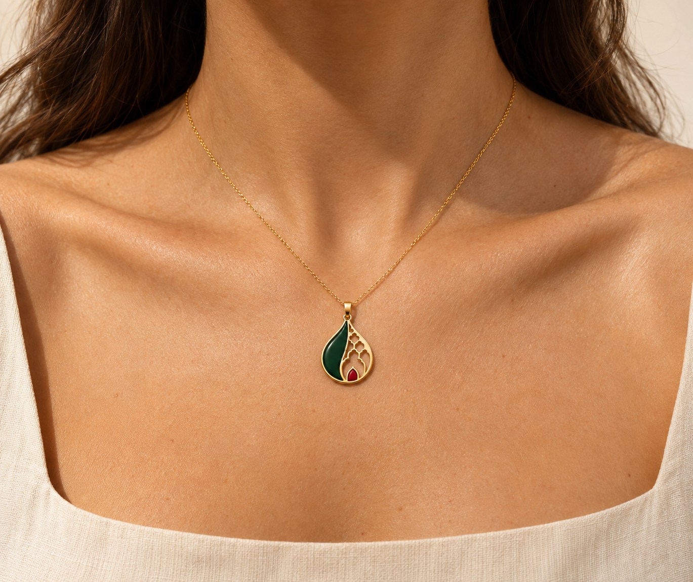 The Fig, worn alone.